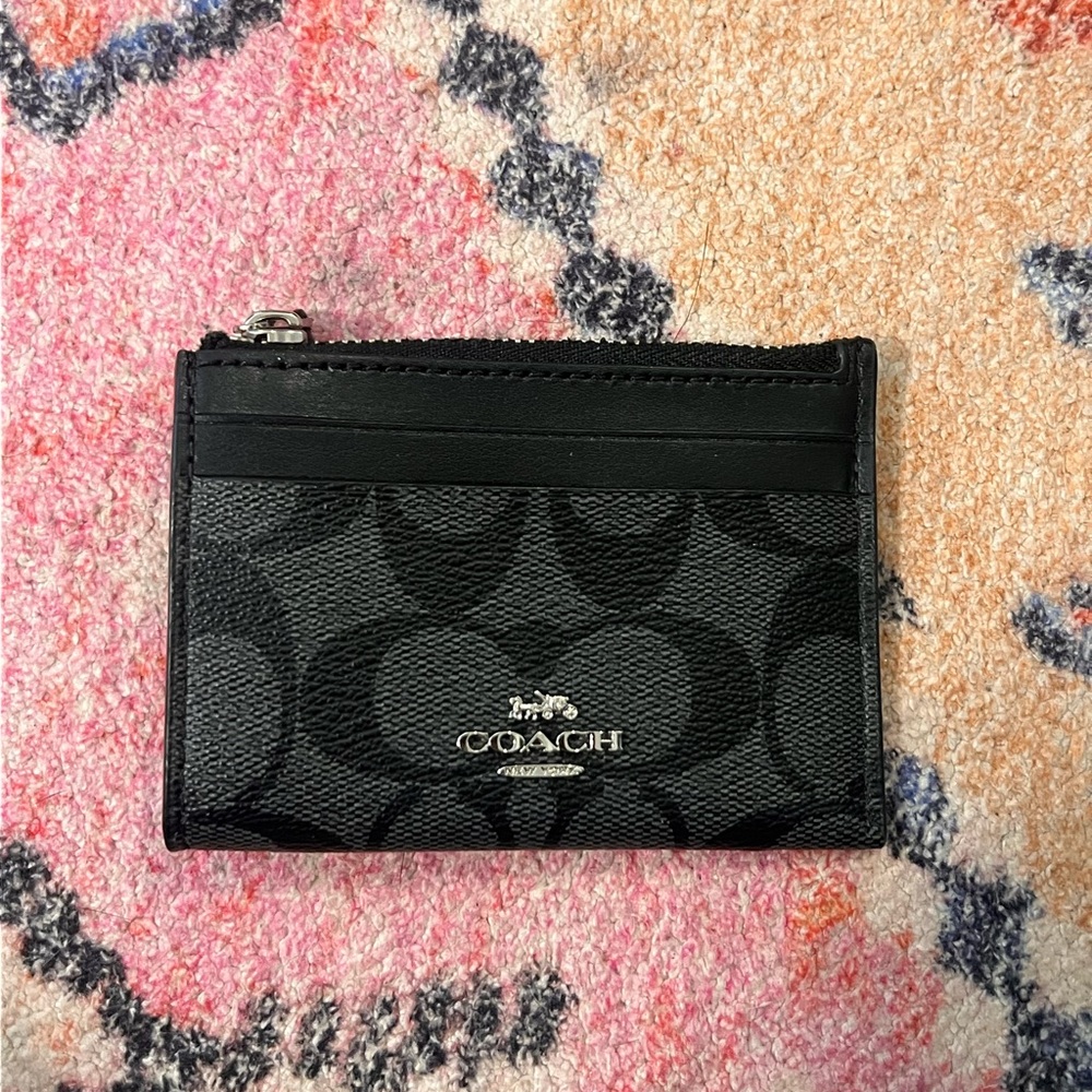 Coach Black Card Holder